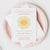 Little Sunshine Baby Shower Invitation