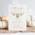 Little Pumpkin Clothesline Girl Baby Shower Invitation