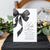 Black Ribbon Baby Shower Invitation Template