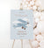 Editable Airplane Baby Shower Welcome Sign Template