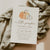 Neutral Pumpkin Baby Shower Invitation Template