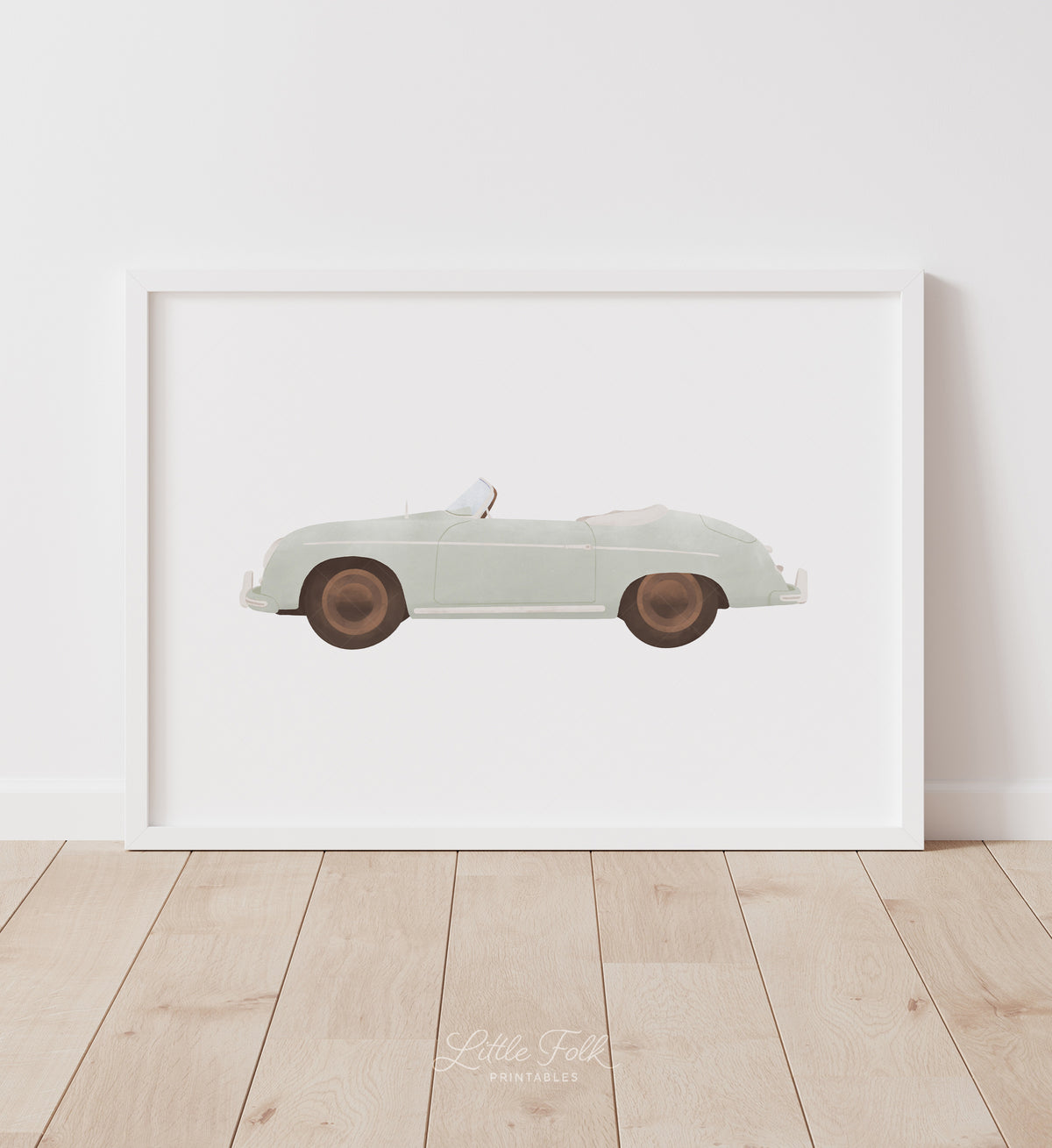Green Speedster Print (Landscape)