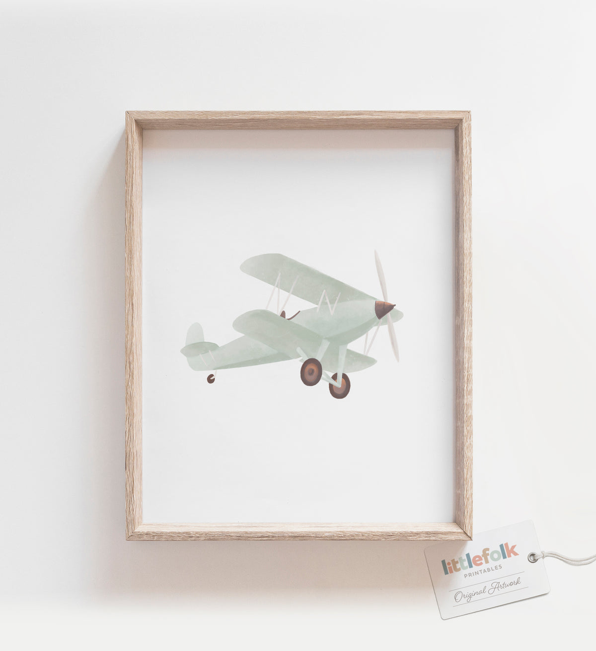 Green Vintage Transportation Vehicles - 5 Print Bundle