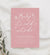 Pink Snowflake Baby Shower Invitation Template