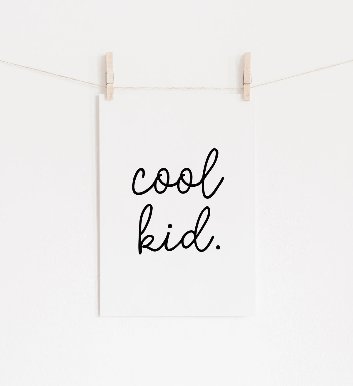 Cool Kid Print