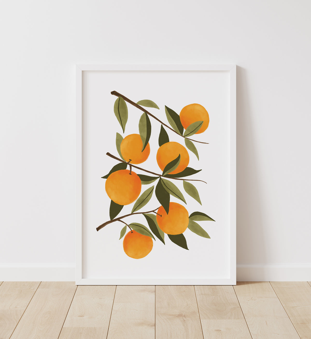 Orange and Lemon Botanical Prints