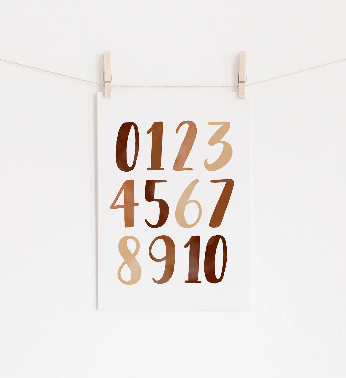 Alphabet and Numbers Set of 2 Prints - BOCP