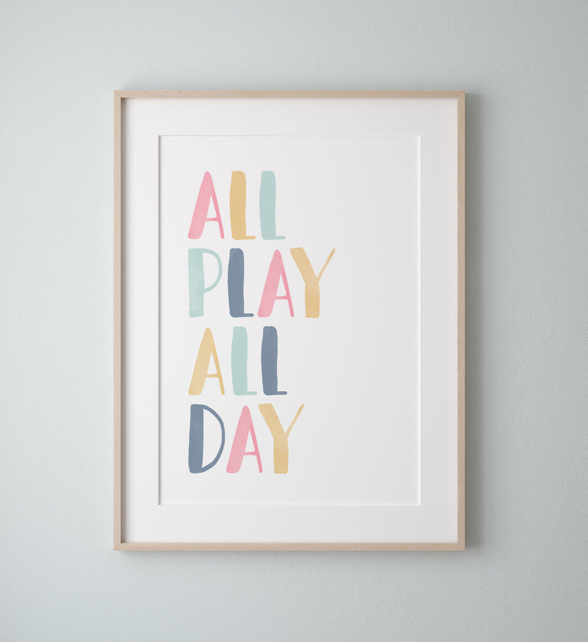 All Play All Day Print - SDCP