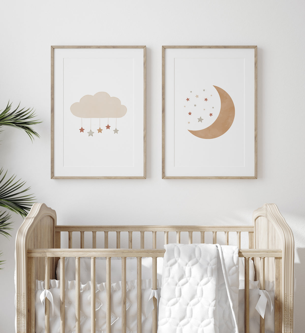 Cloud and Moon Set of 2 Prints - TCCP