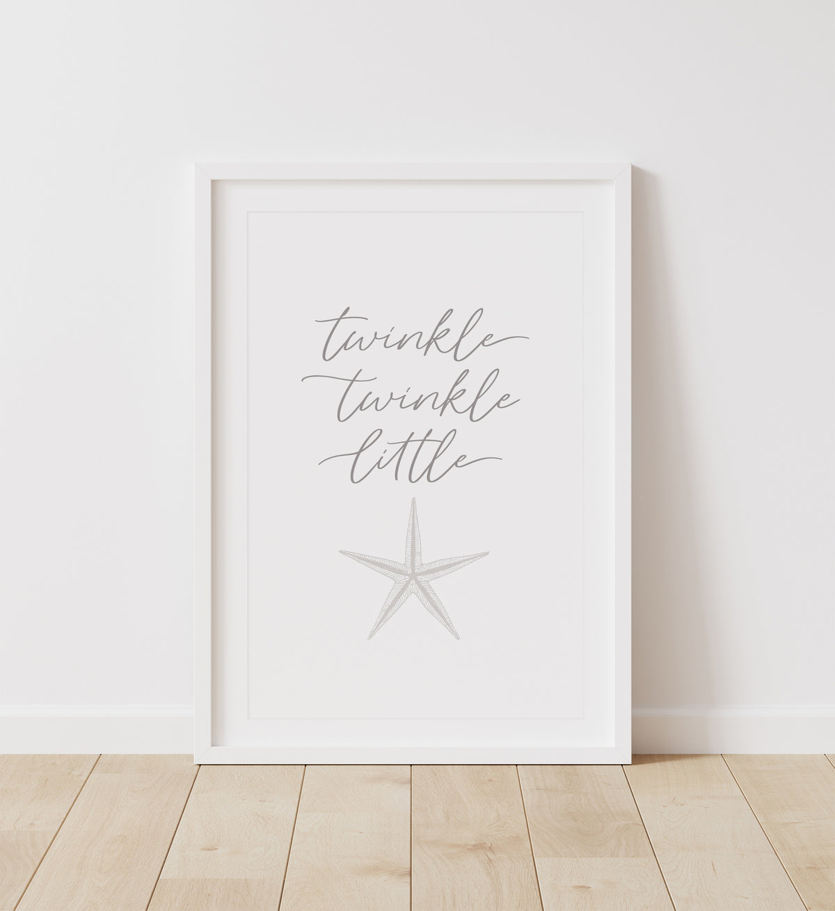 Twinkle Twinkle Little Starfish Print