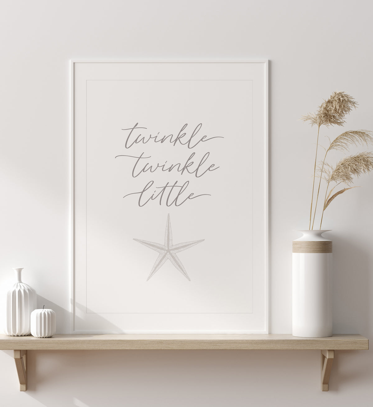 Twinkle Twinkle Little Starfish Print
