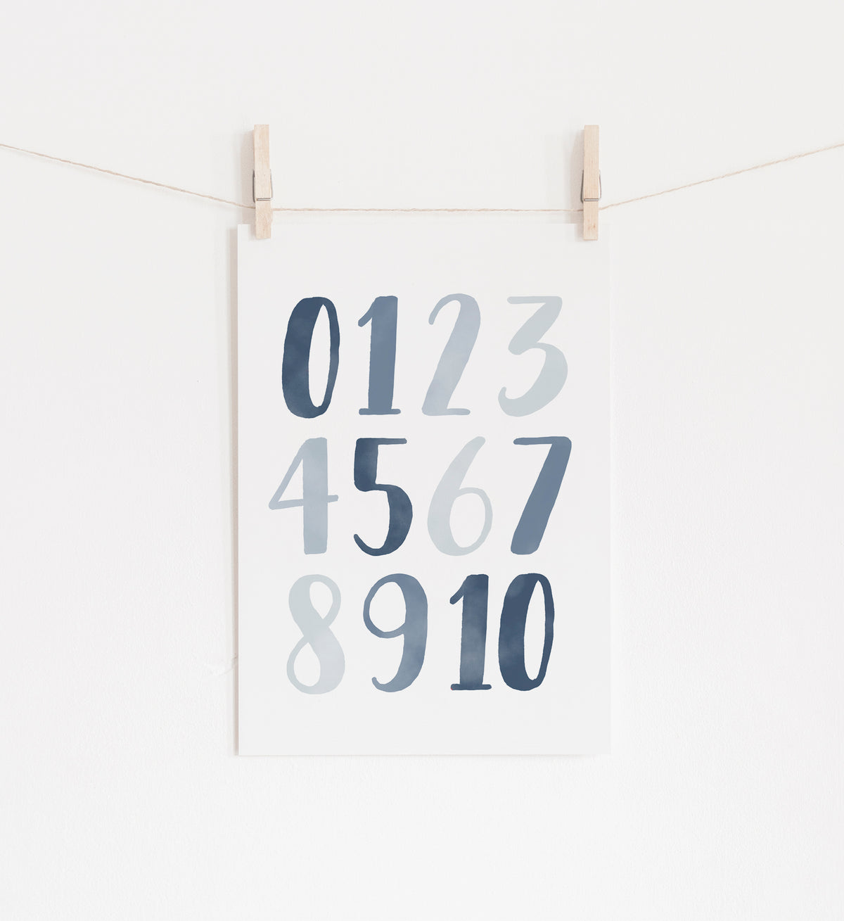 Alphabet and Numbers Set of 2 Prints - NBCP