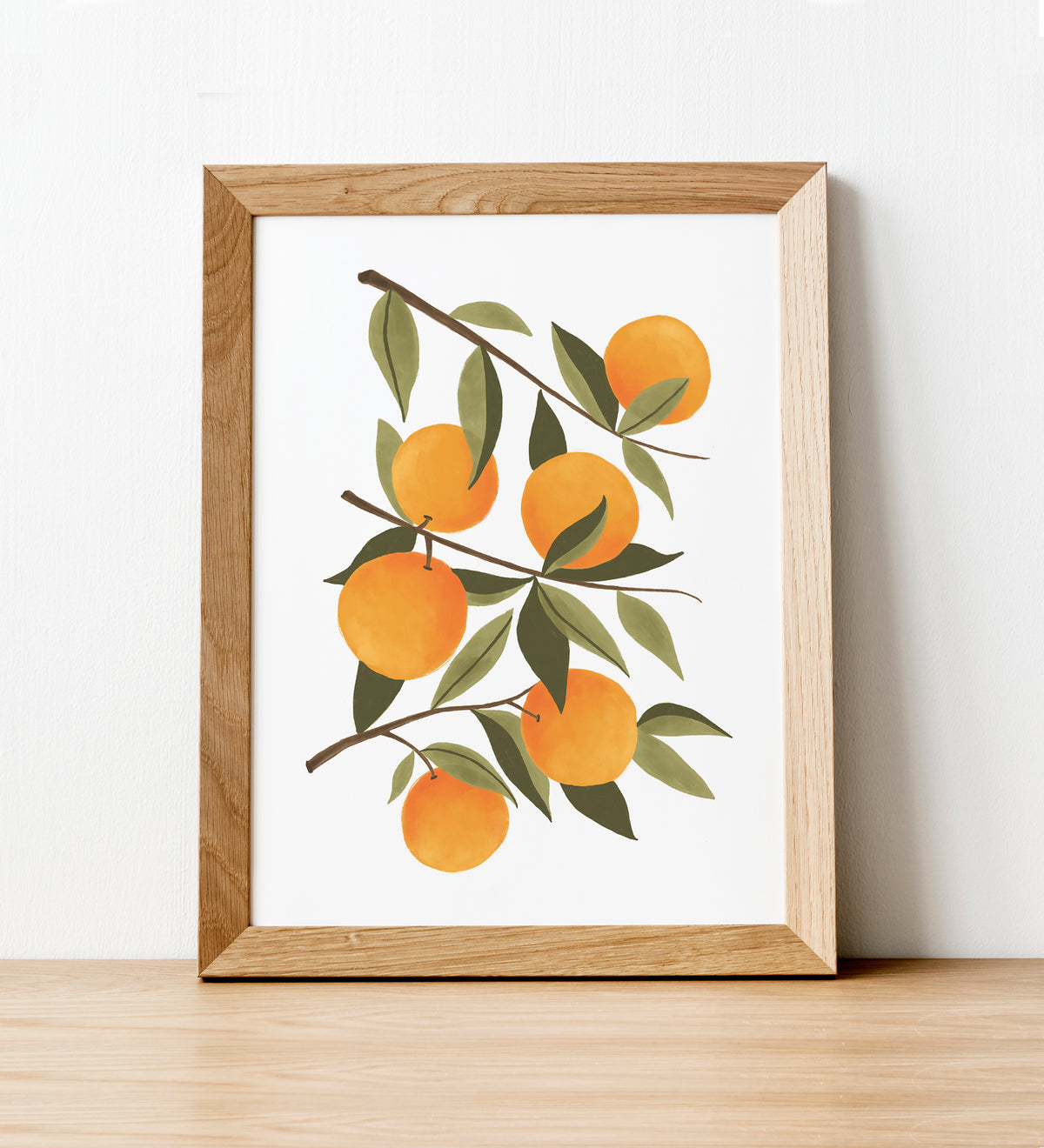 Oranges Botanical Print