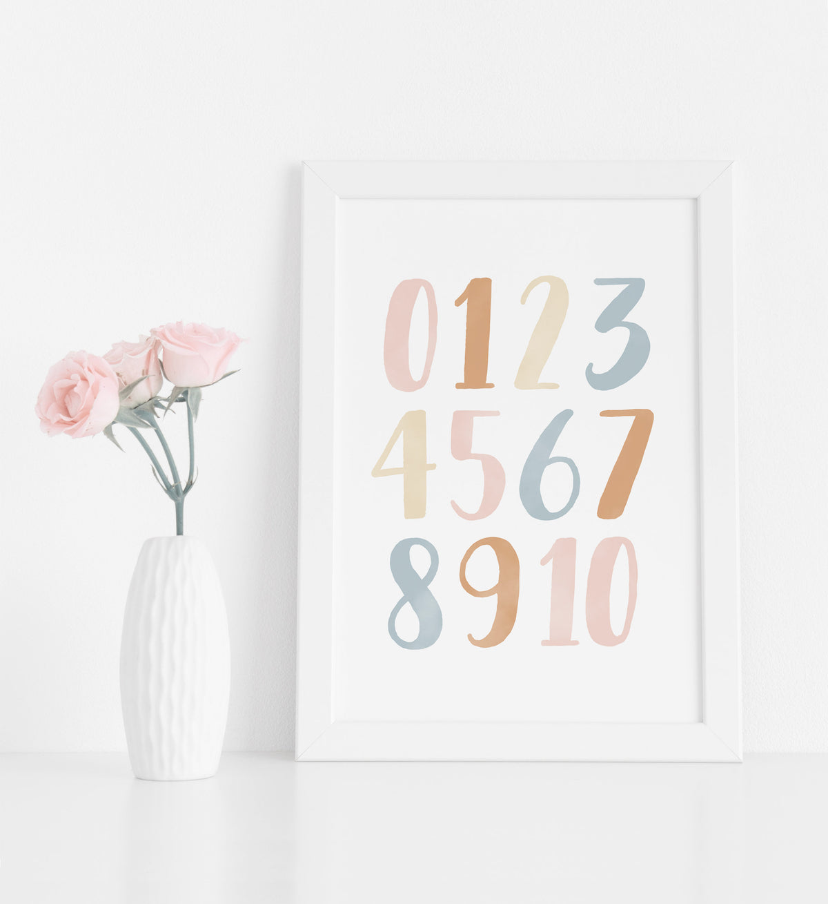 Alphabet and Numbers Set of 2 Prints - BHCP