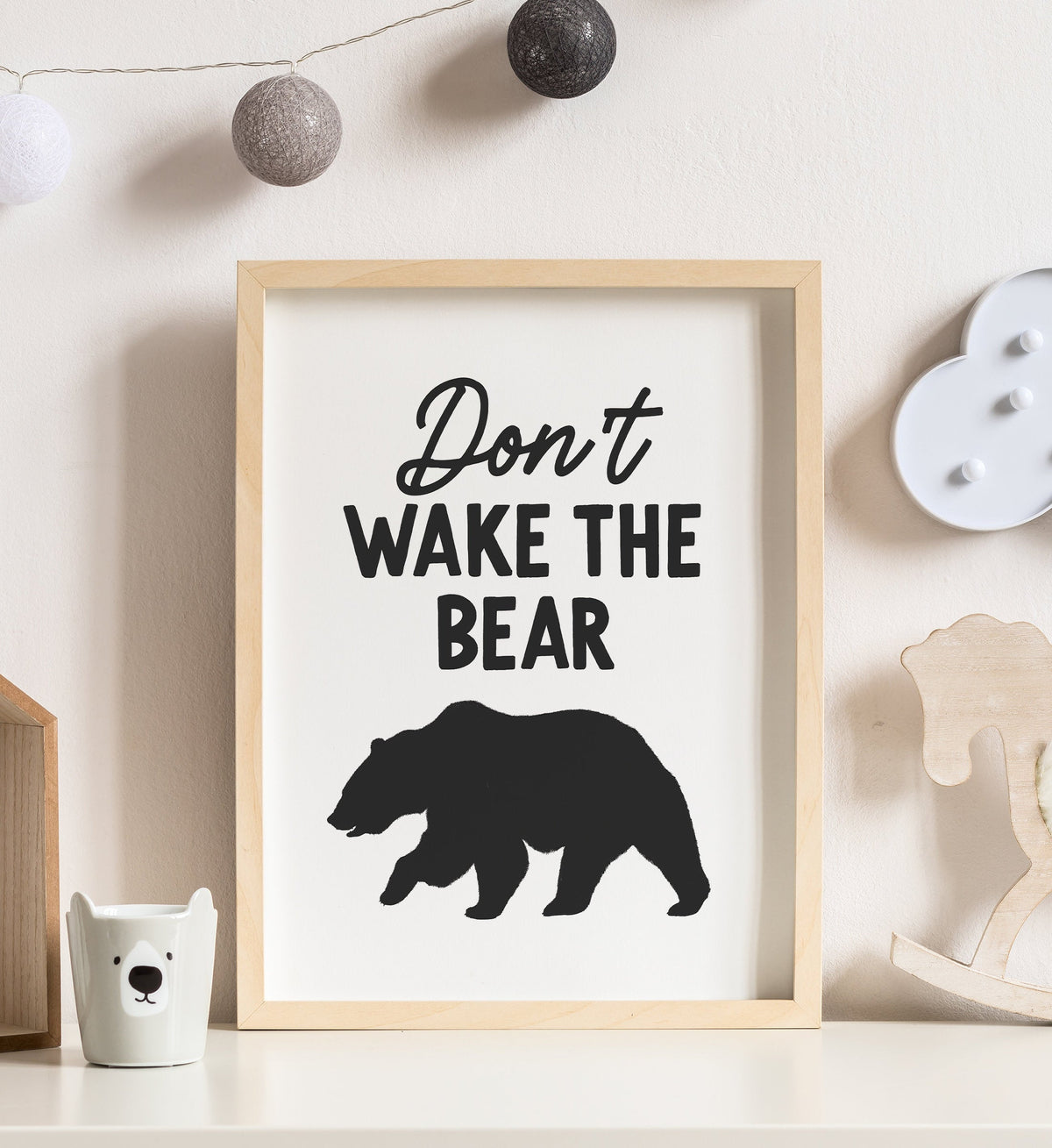 Don&#39;t Wake the Bear Print