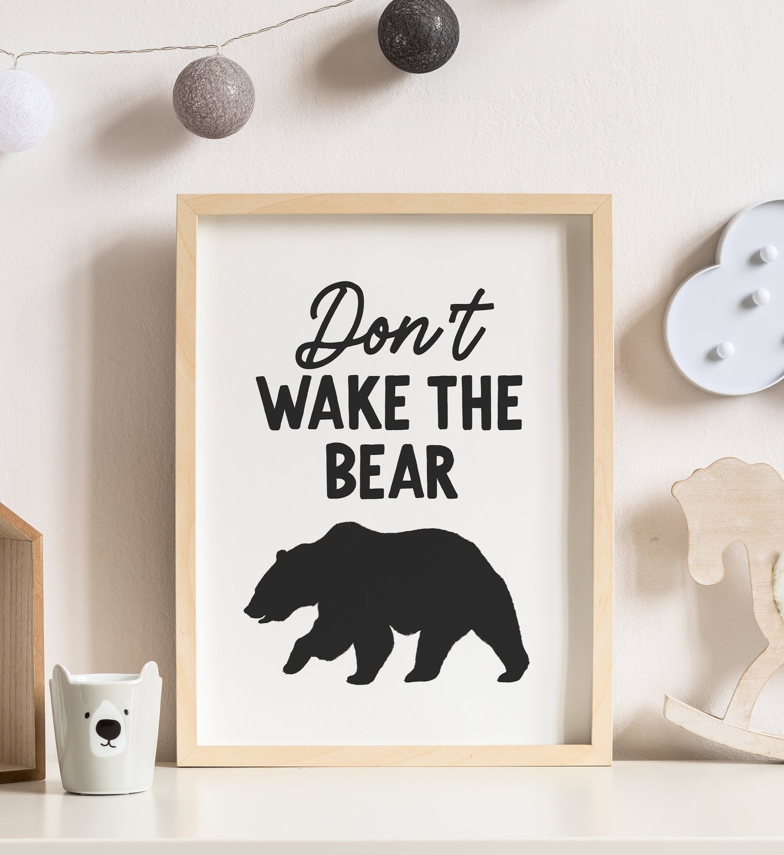 Don't Wake the Bear Print