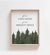 From Tiny Seeds Grow Might Trees Print