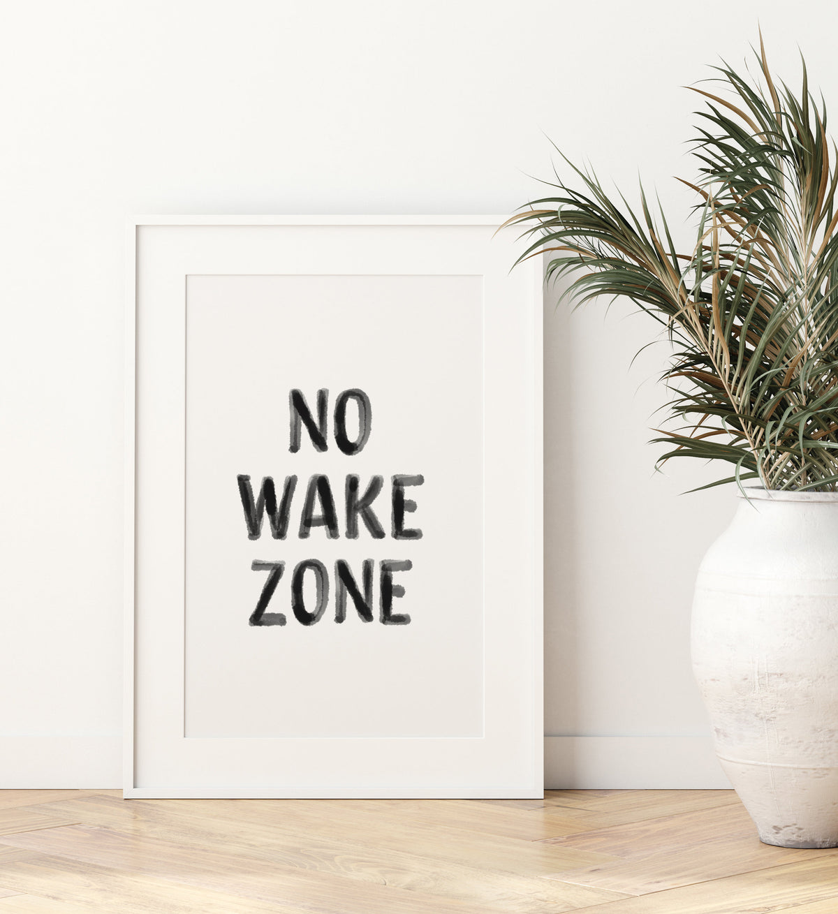 No Wake Zone Print
