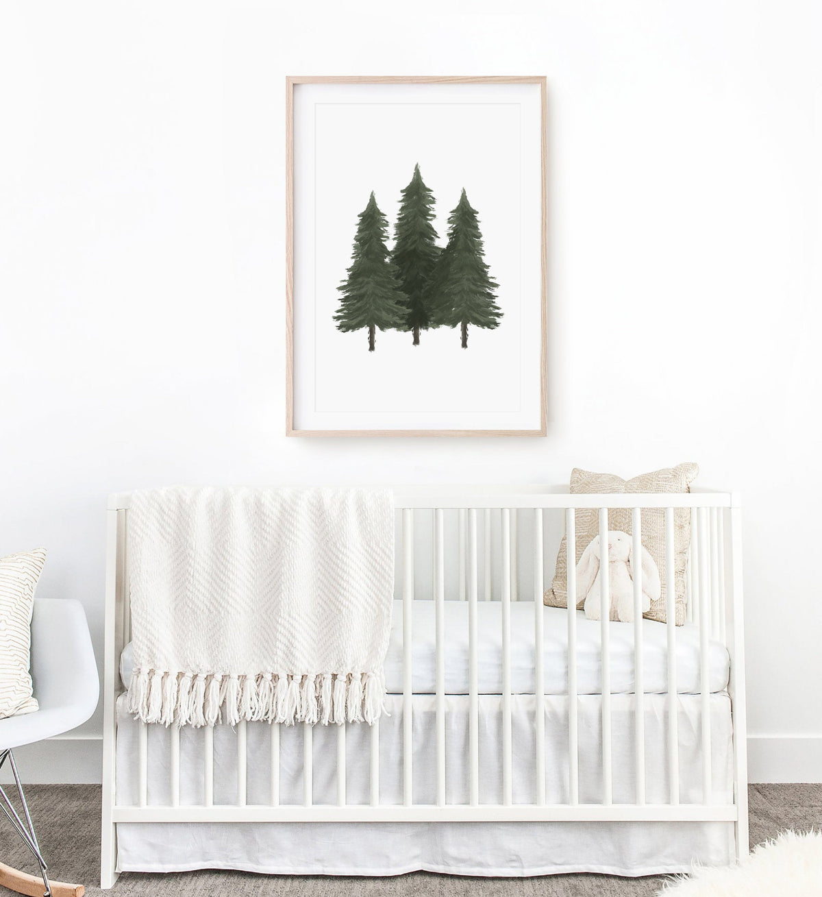 3 Pine Trees Print