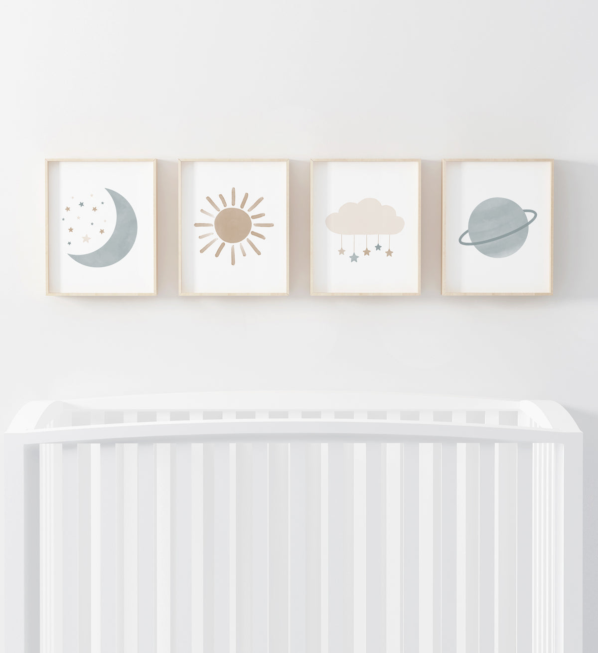 Outer Space Set of 4 Prints No. 1 - BNCP