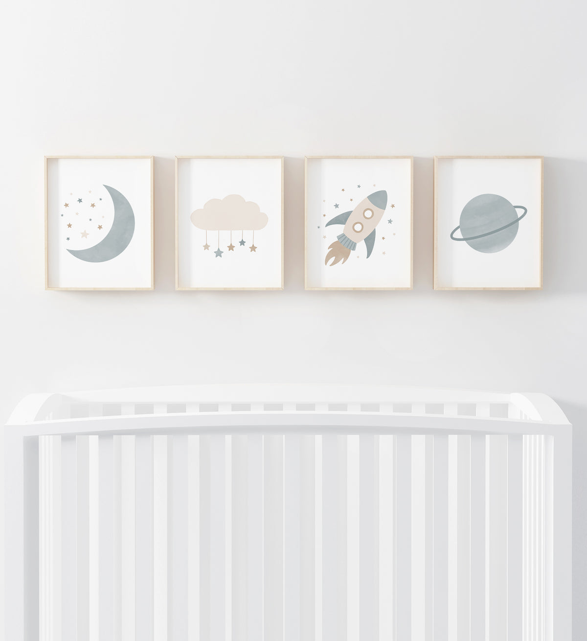 Outer Space Set of 4 Prints No. 2 - BNCP