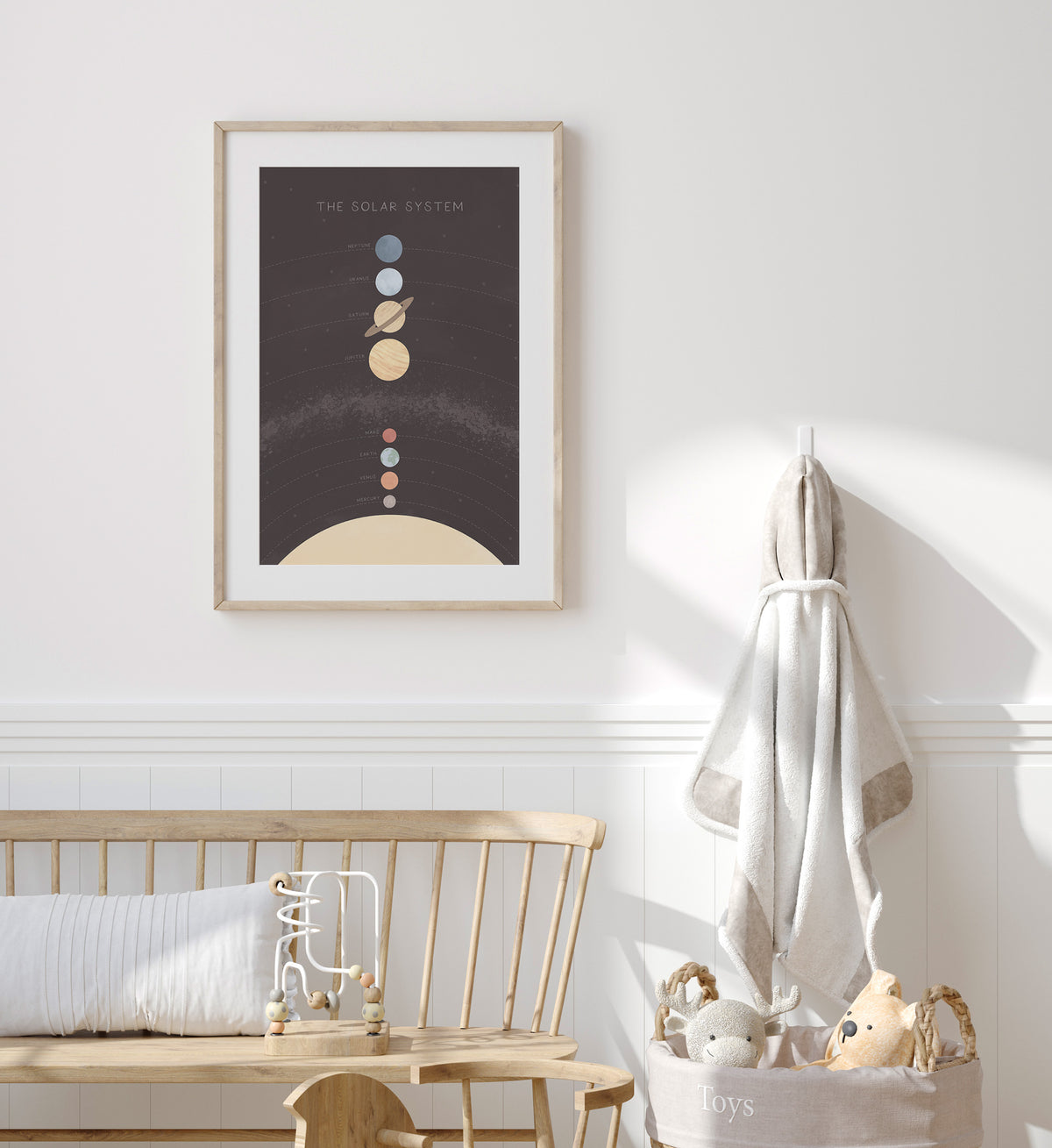 Solar System Print - Dark - MRCP