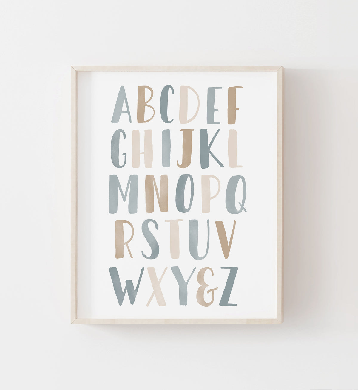 Alphabet Print - BNCP