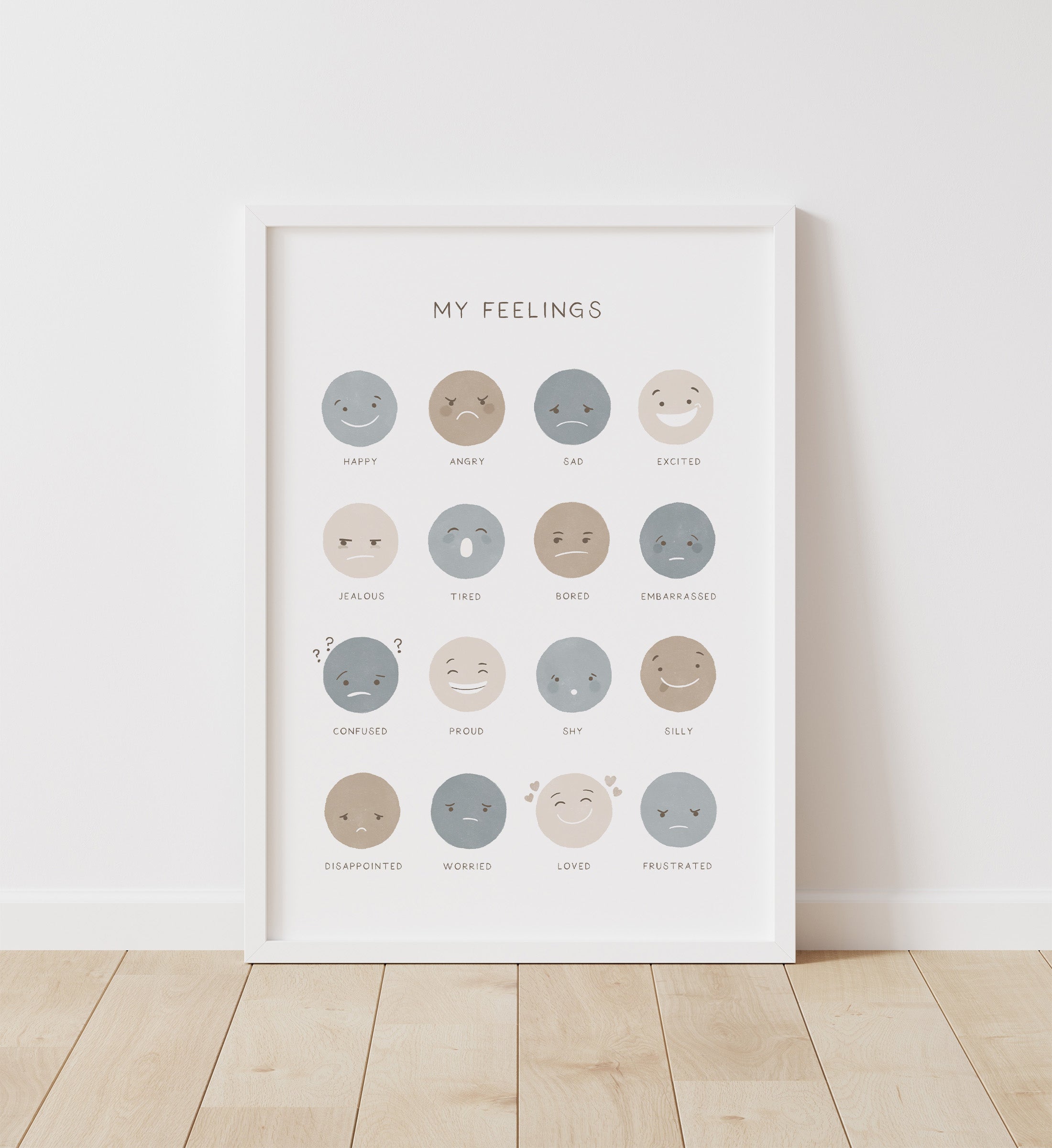 Feelings Print - BNCP - Little Folk Printables