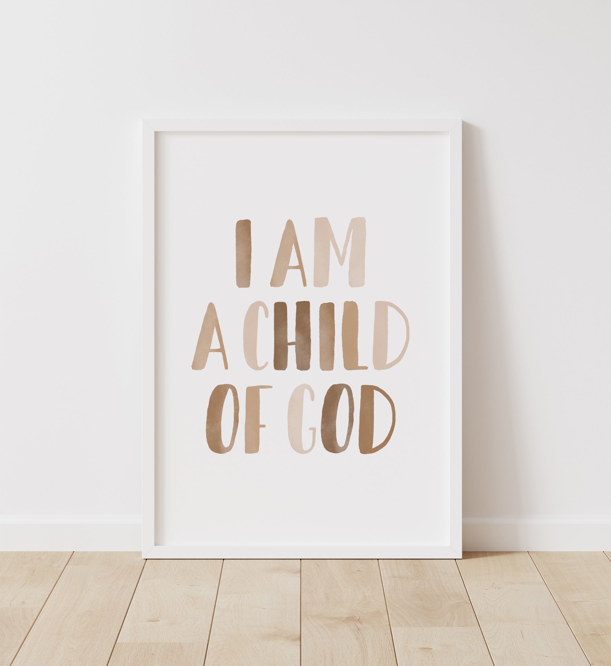 I am a Child of God Print - BRCP