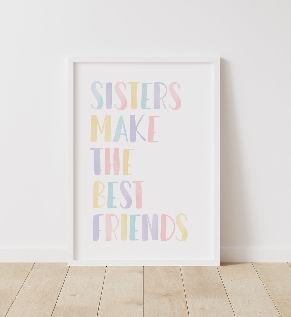 Sisters Make the Best Friends - Cotton Candy