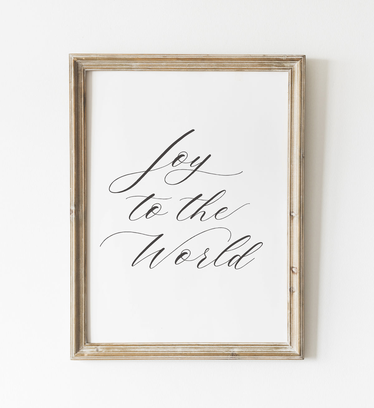 Joy to the World Print