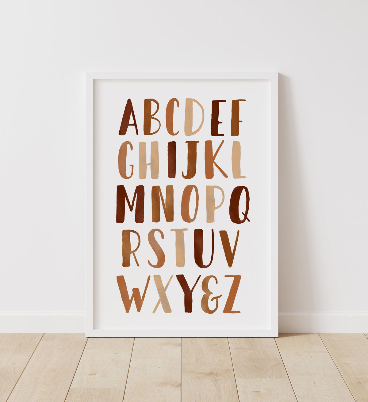 Rainbow, Alphabet &amp; Numbers Set of 3 Prints - BOCP