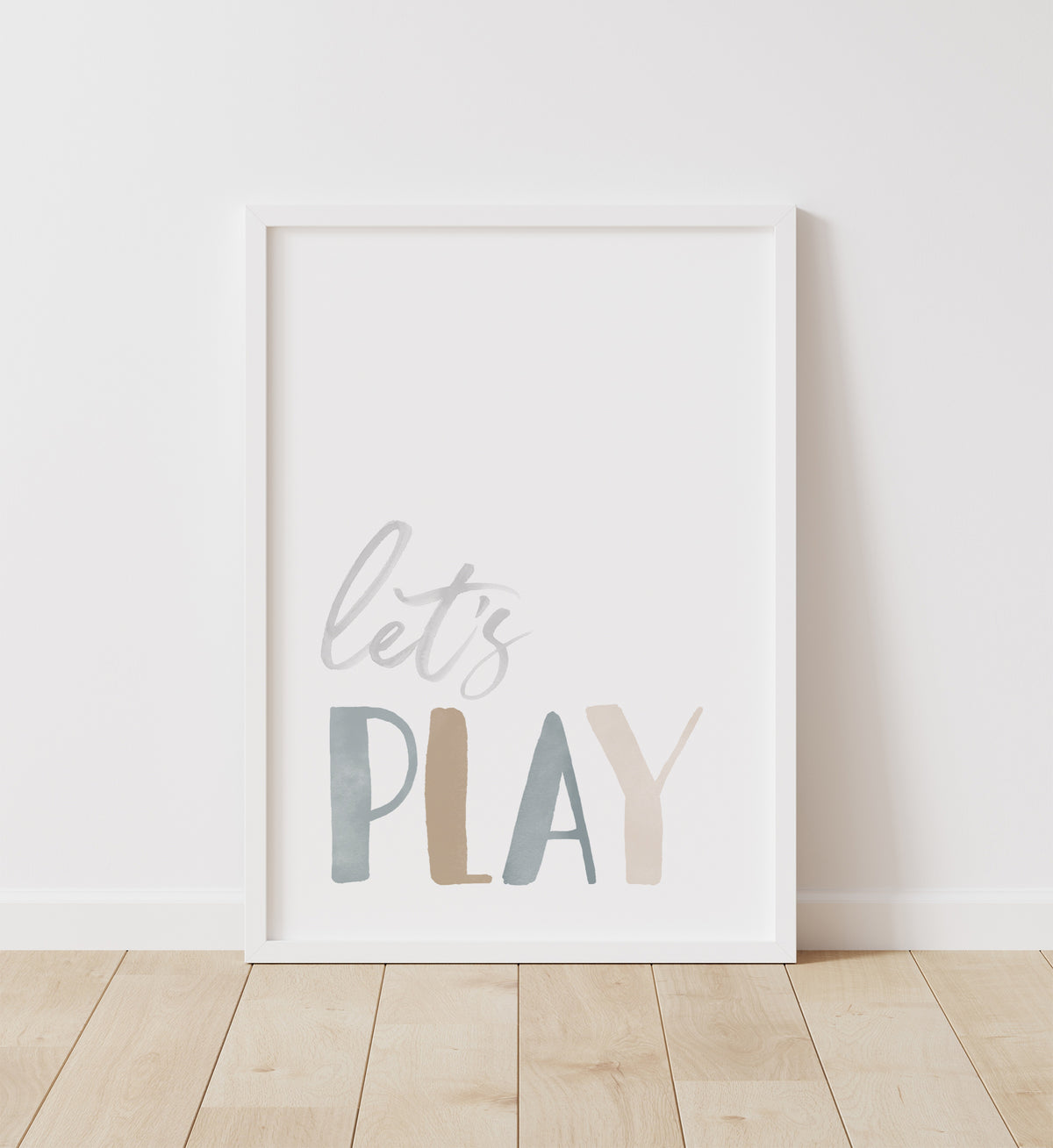Let&#39;s Read, Let&#39;s Play Set of 2 Prints - BNCP