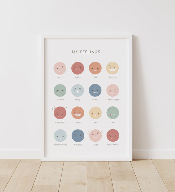 Feelings Print - MRCP - Little Folk Printables