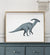 Parasaurolophus Print - Blue