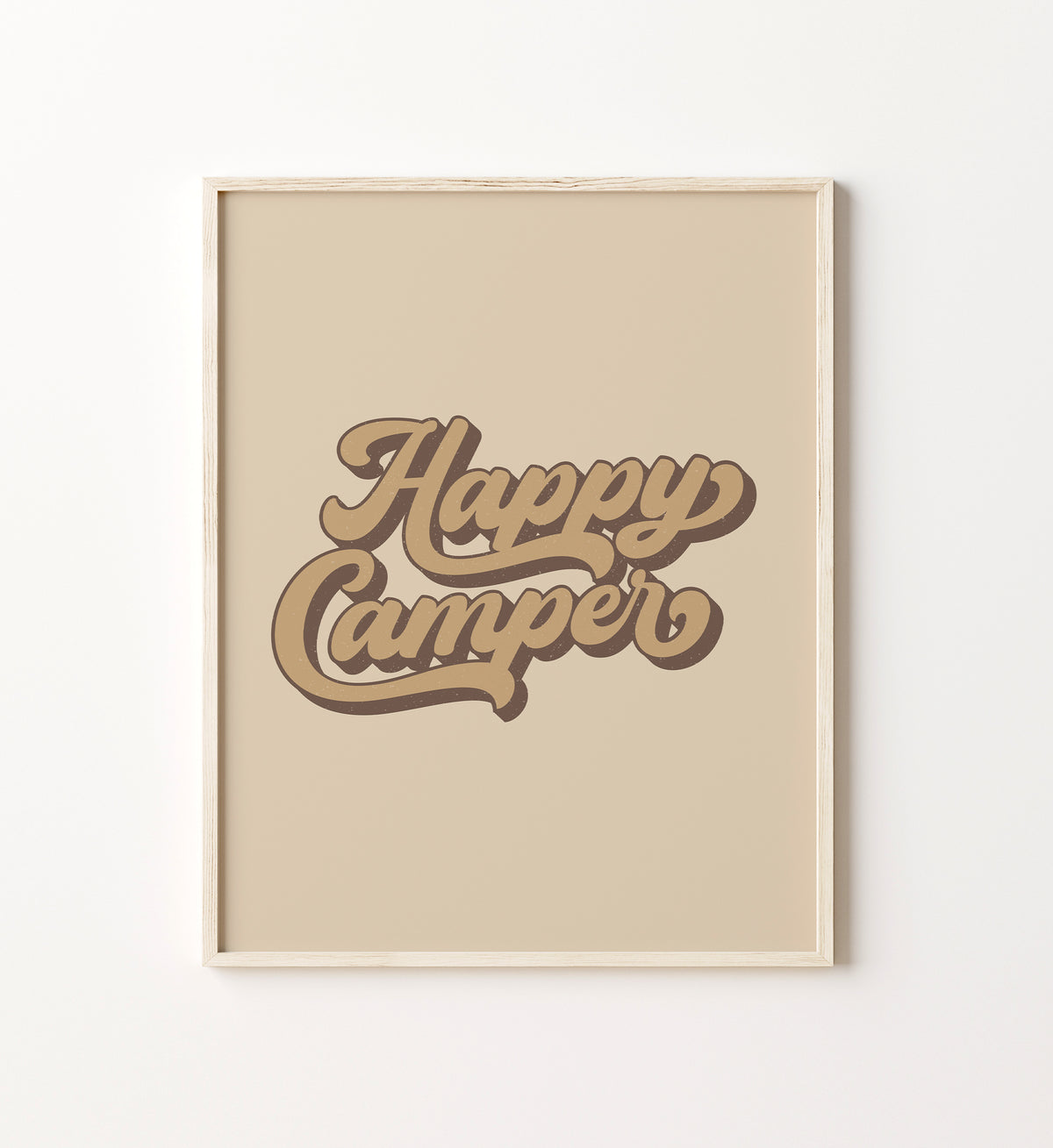 Happy Camper Print