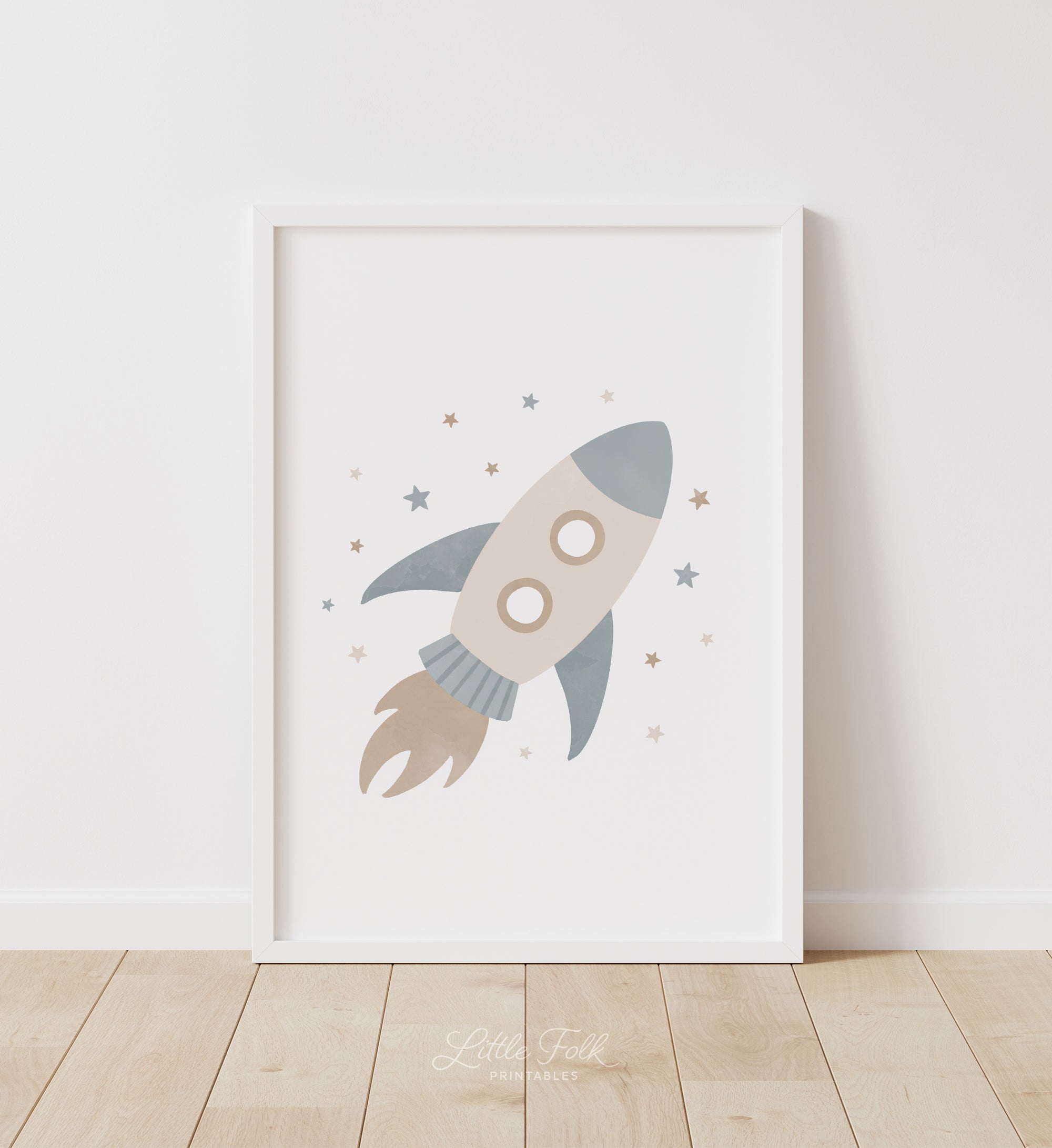Rocket Ship Print - BNCP
