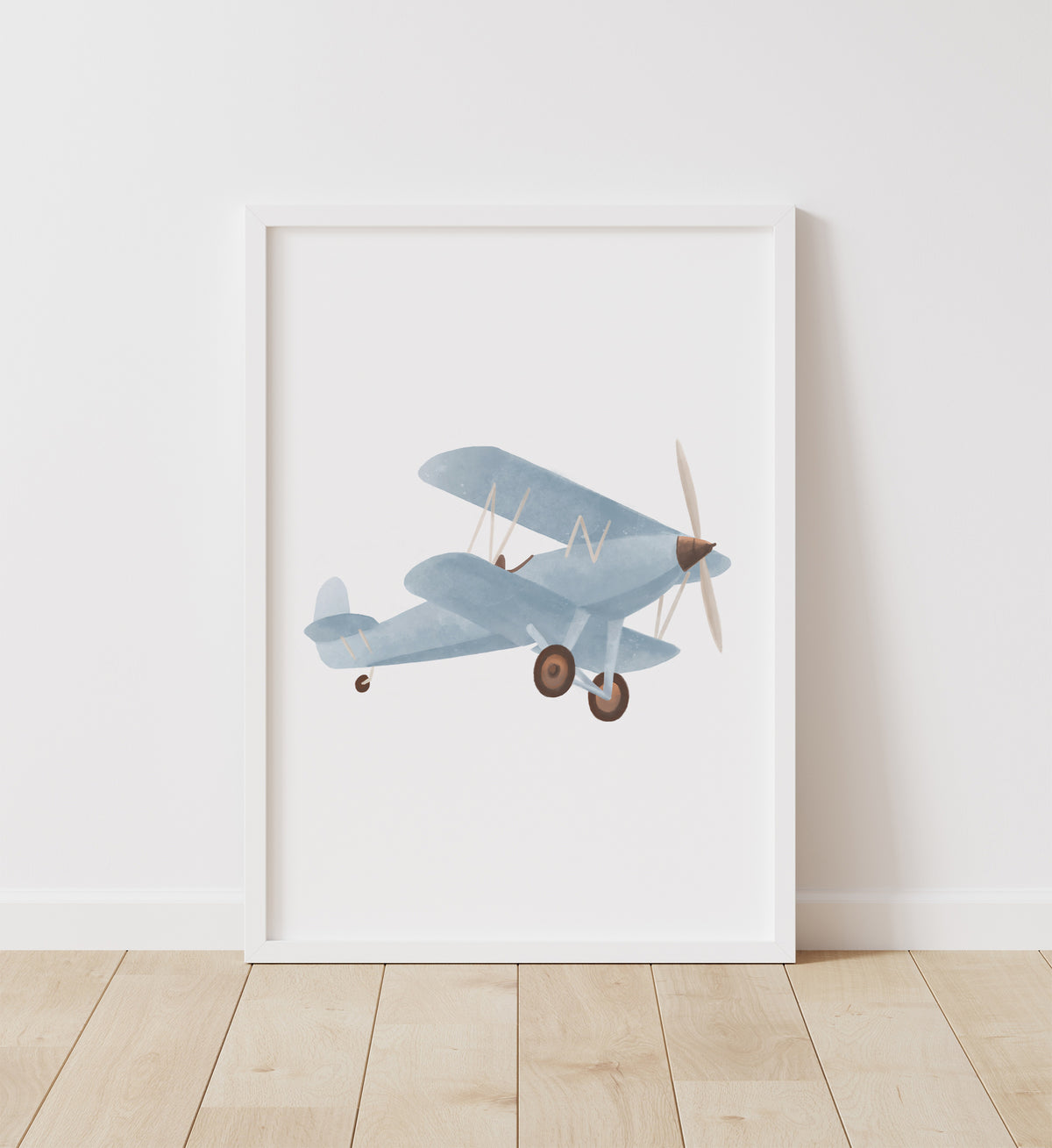 Vintage Biplane Print