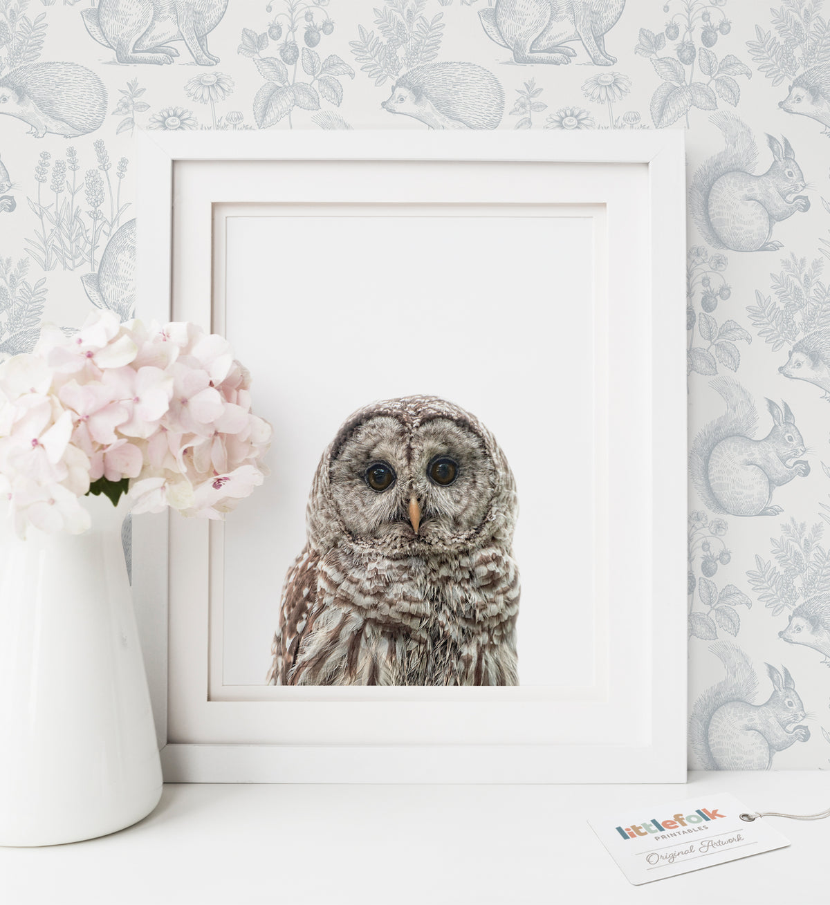 Baby Owl Print