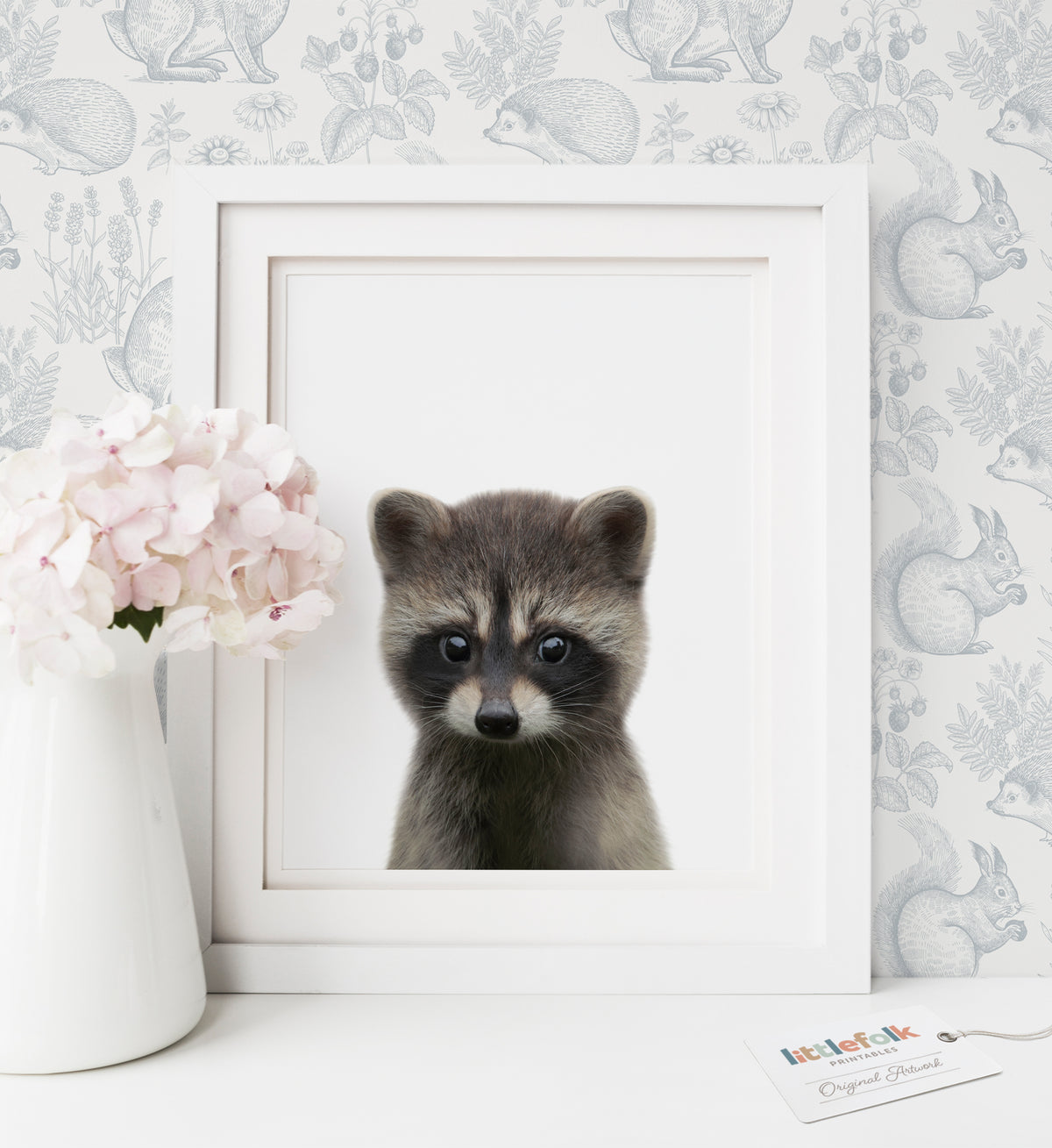 Baby Raccoon Print