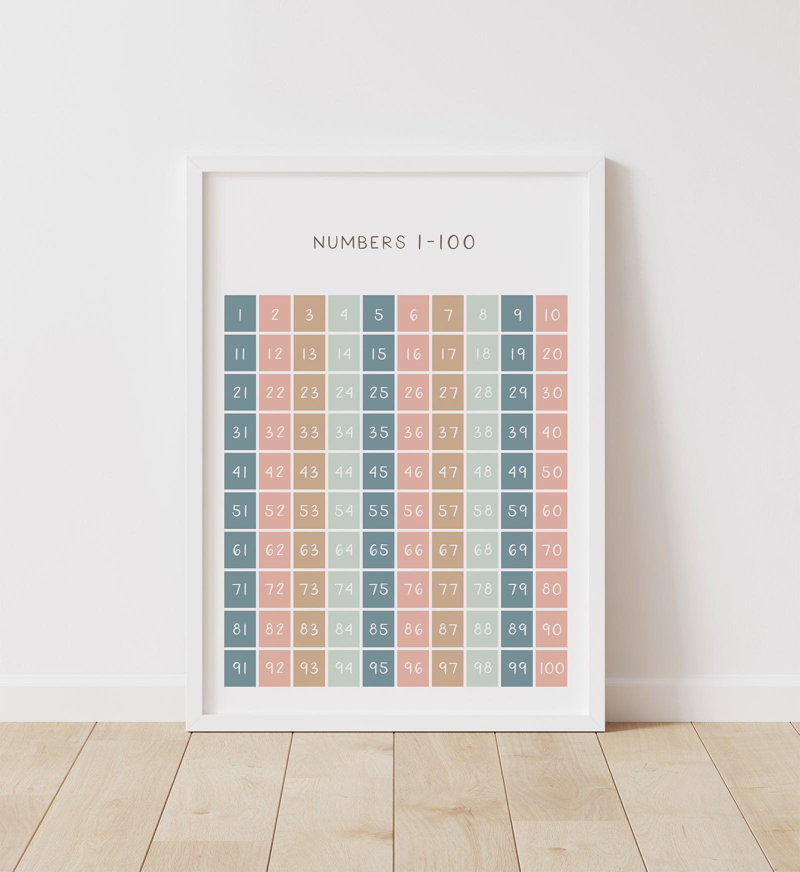 Numbers 1-100 Print - MPCP