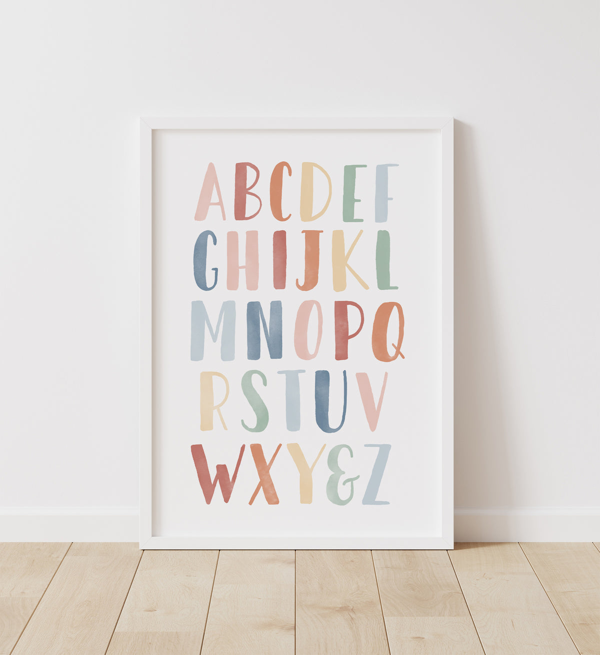Alphabet Print - MRCP