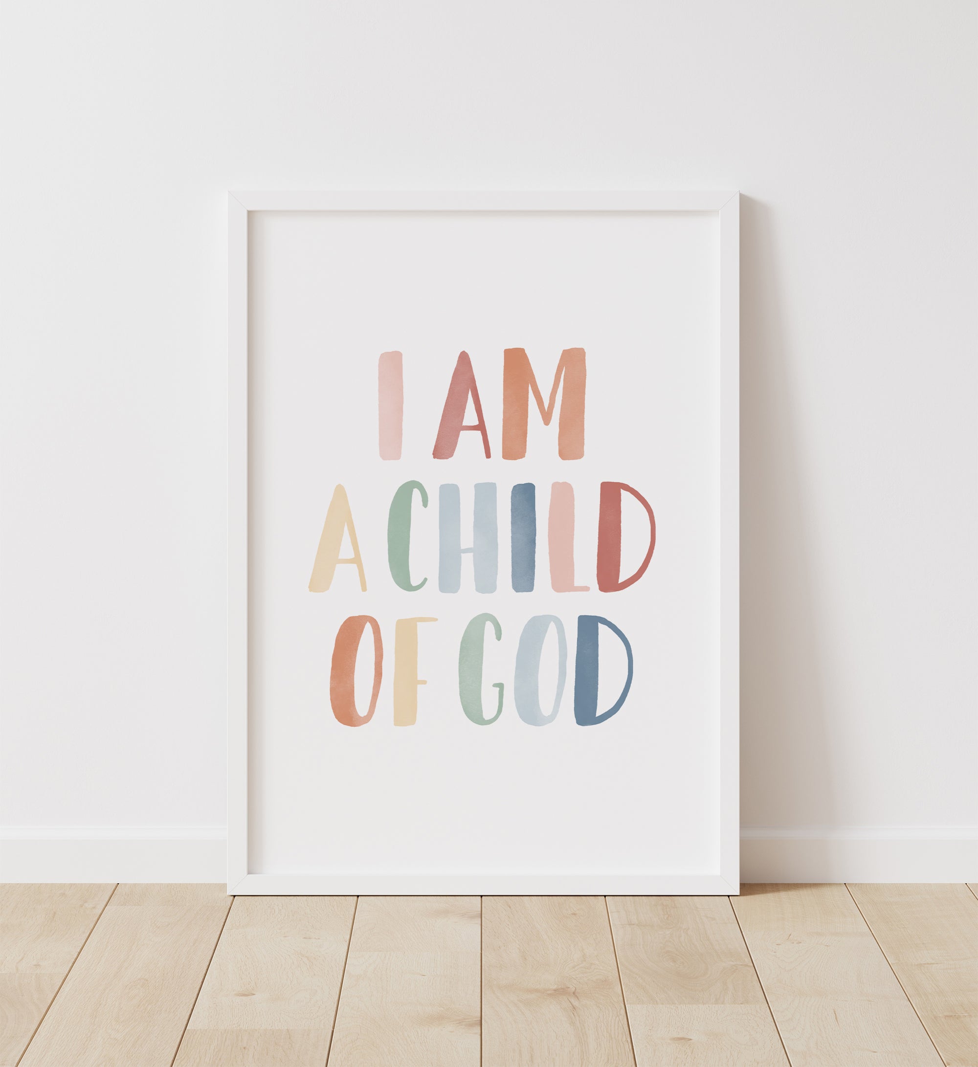 I am a Child of God Print - MRCP