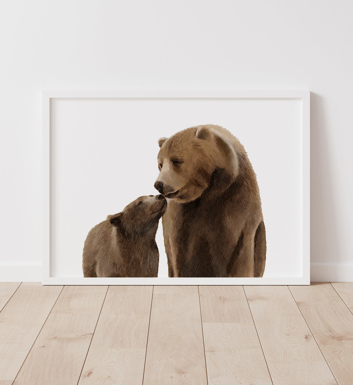 Baby and Mama Bear Print