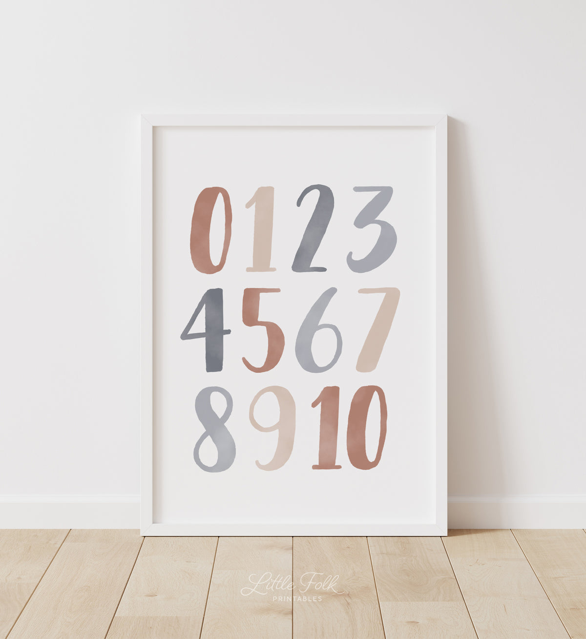 Numbers 0-10 Print - EBCP