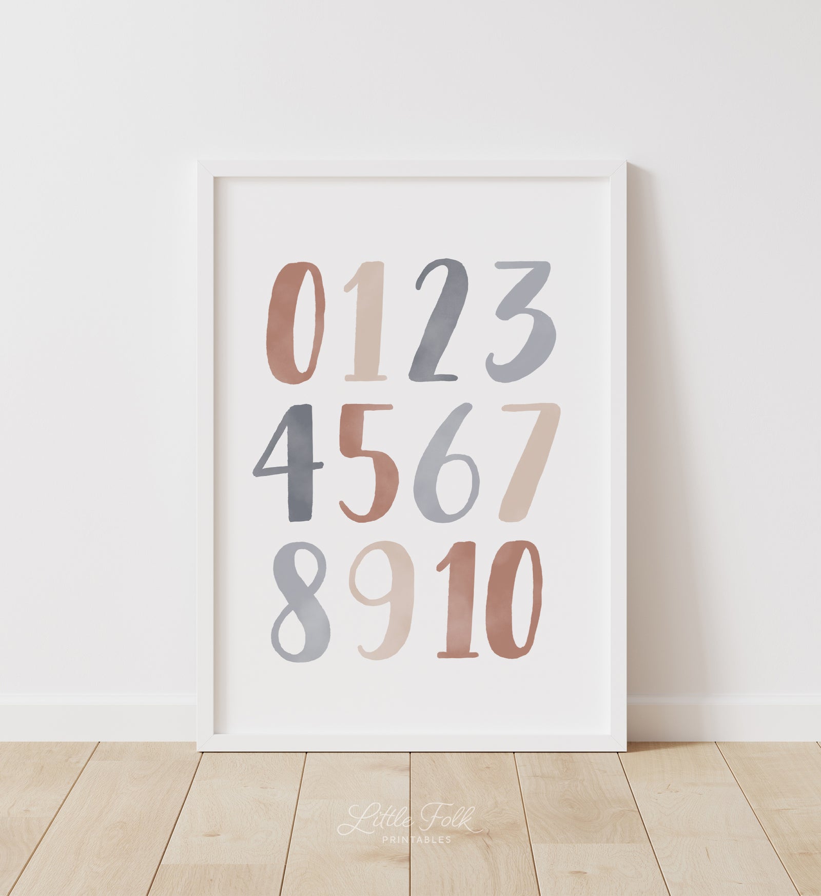 Numbers 0-10 Print - EBCP