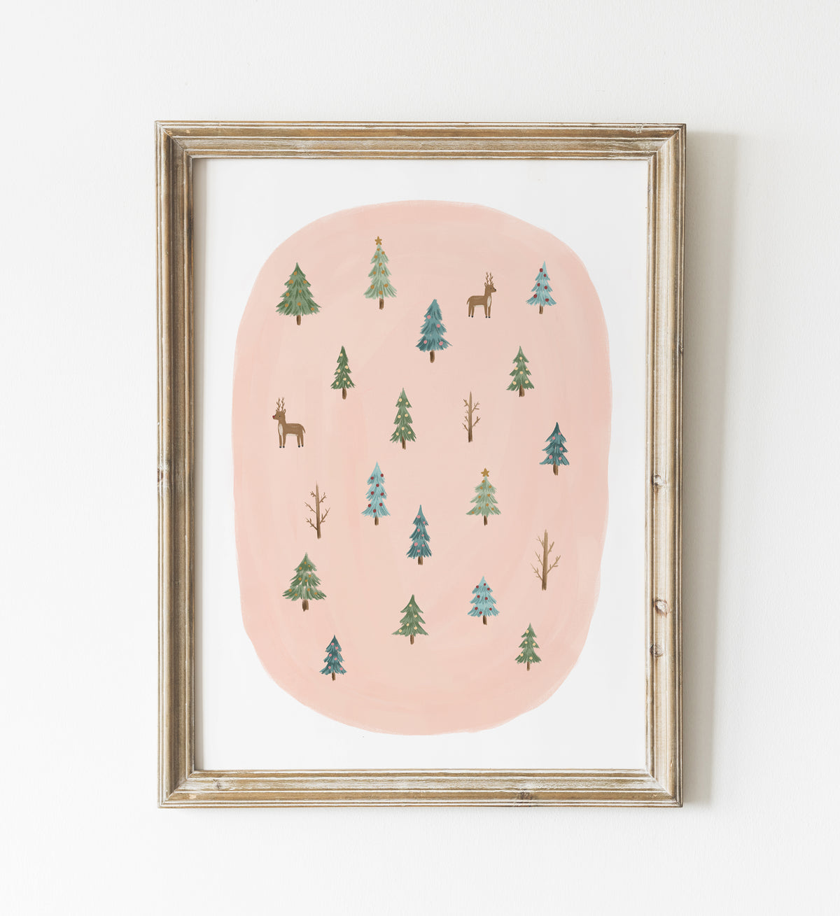 Christmas Trees Print