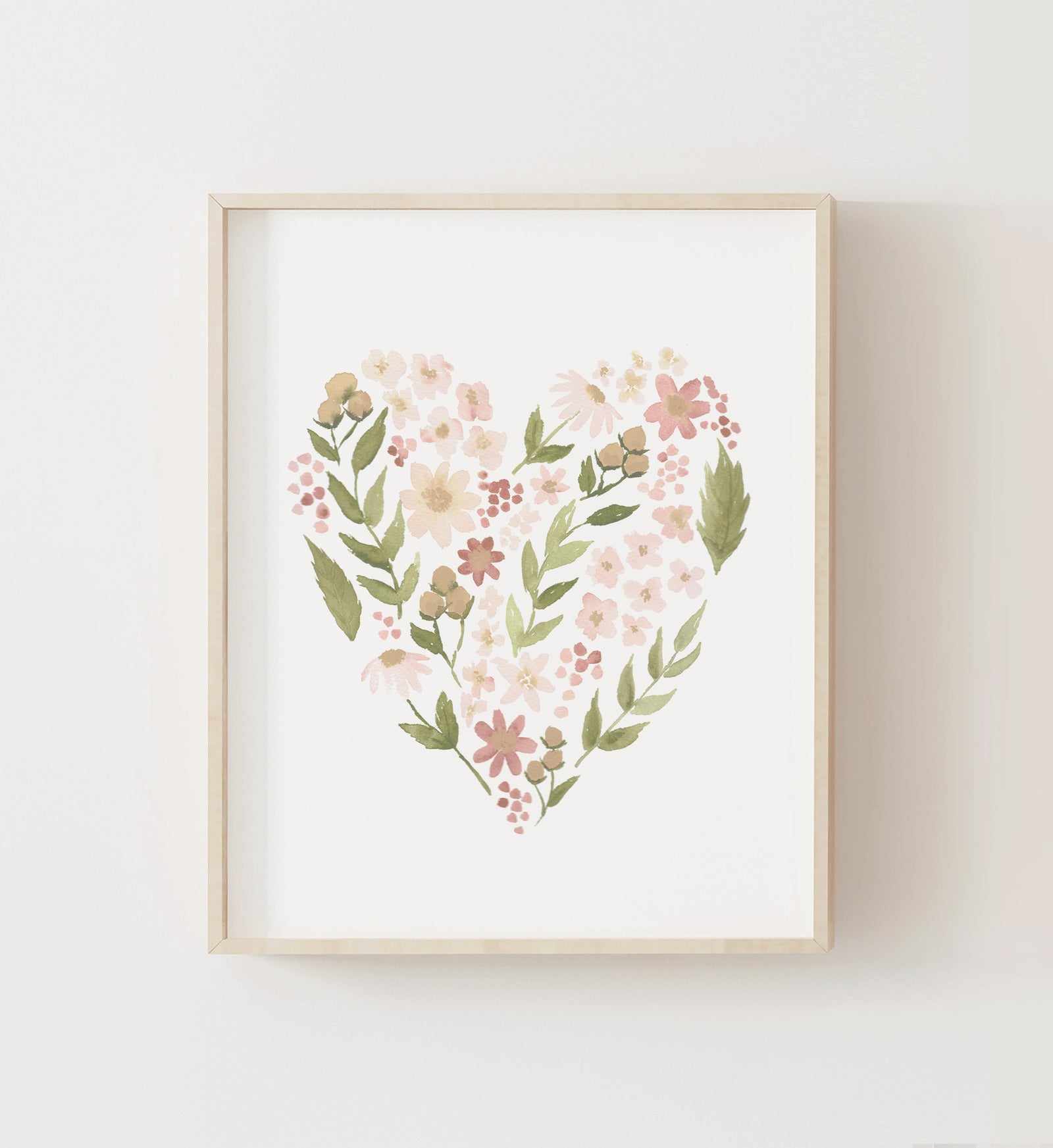 Floral Heart Print - PNCP