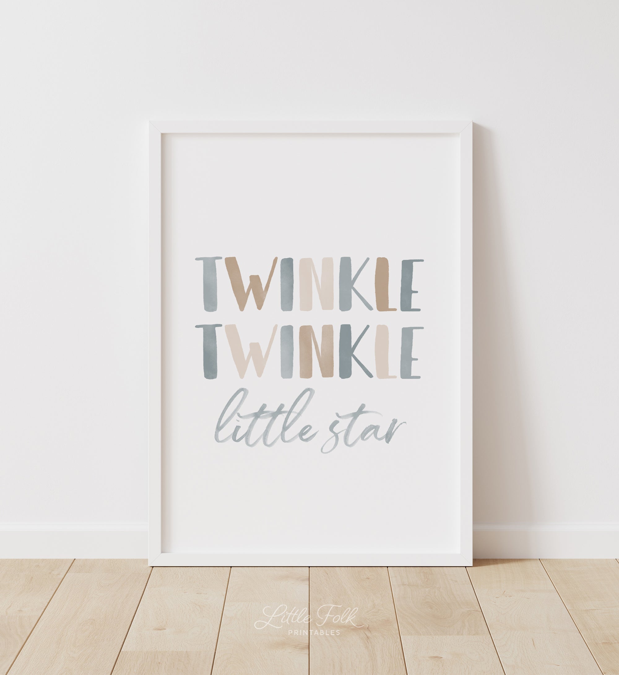 Twinkle Twinkle Little Star Print - BNCP