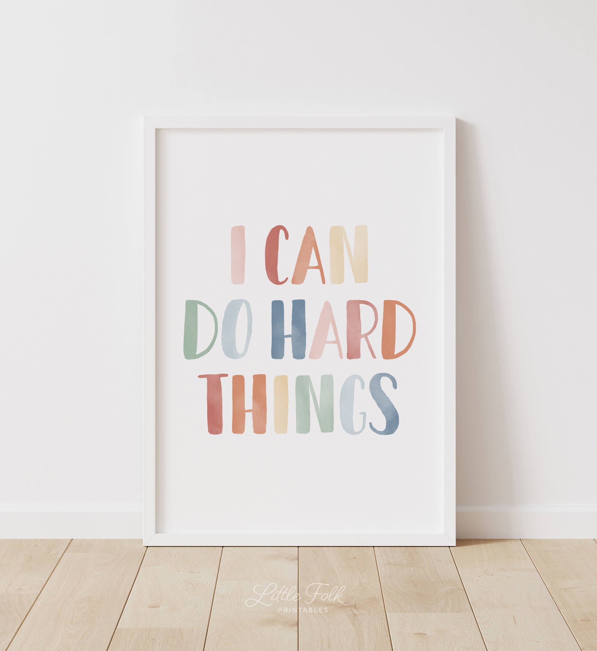 I Can Do Hard Things Print - MRCP